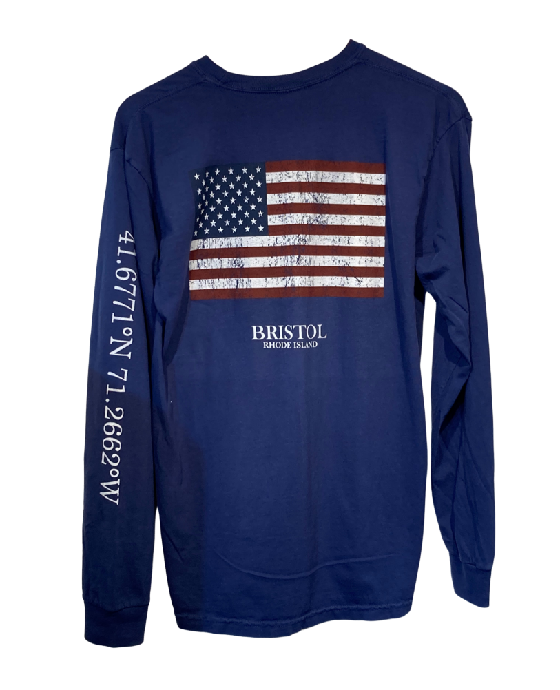 Bristol Pocket Flag Long Sleeve Shirt Assorted Colors – Wink Gift