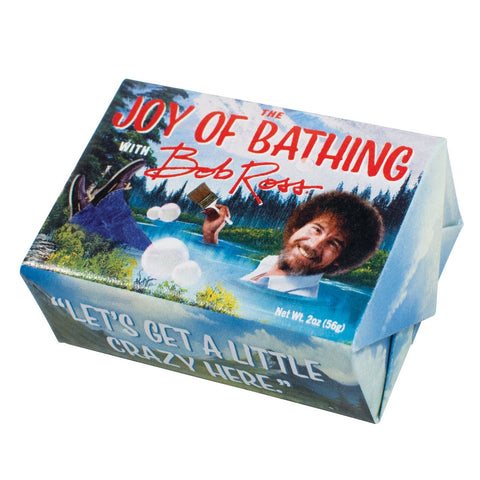 Bob Ross joy of bathing soap