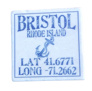 Bristol Lat Long Coaster