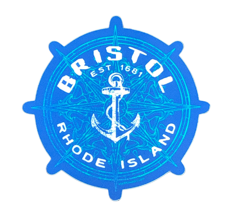 Bristol Nautical Wheel Stickers & Magnets