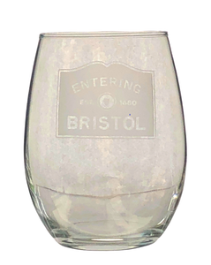 Entering Bristol Stemless Wine Glass