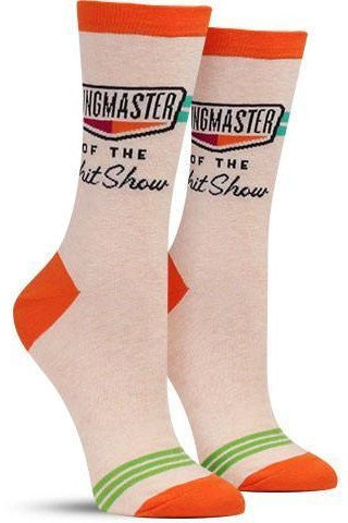 Women's Ringmaster of the Shitshow Crew Socks