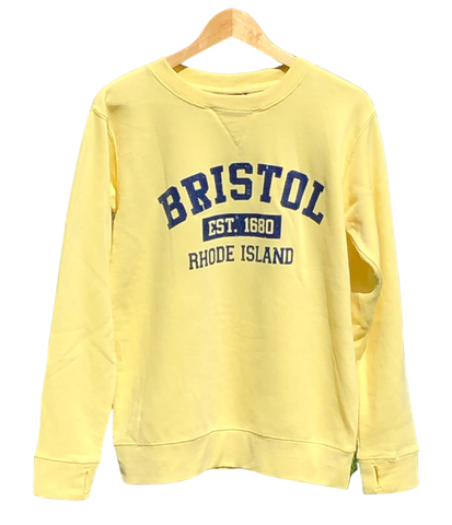Ultra Soft Bristol Crewneck Sweatshirt Assorted Colors