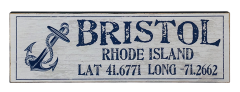 Bristol Coordinates Signboard *AVAILABLE IN STORE ONLY*