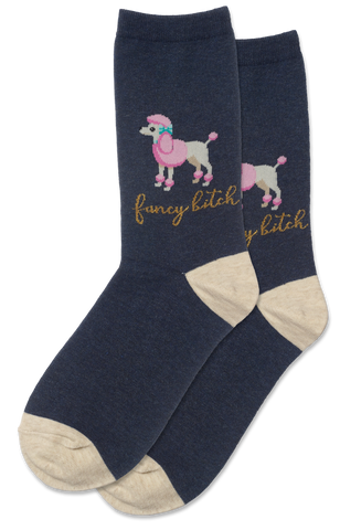 Women's Fancy Bitch Crew Socks